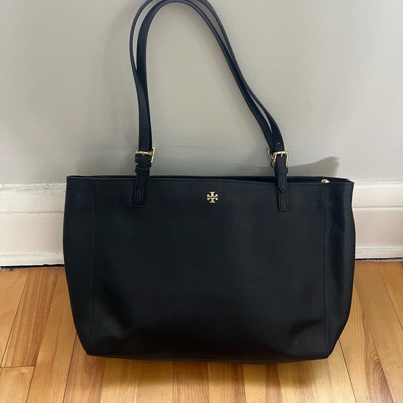 Tory Burch Black Signature “York” Tote Bag - Picture 3 of 5
